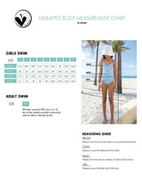 Aolani Printed Two Piece Swimsuit