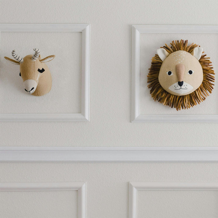Antelope Plush Head Wall Décor