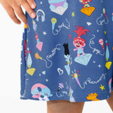 Trolls Music Valentine's Bamboo Girls' Short Sleeve Dress