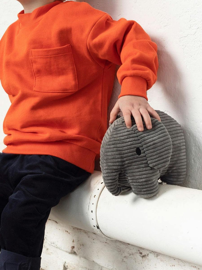 Elephant ECO Corduroy Grey - 9"