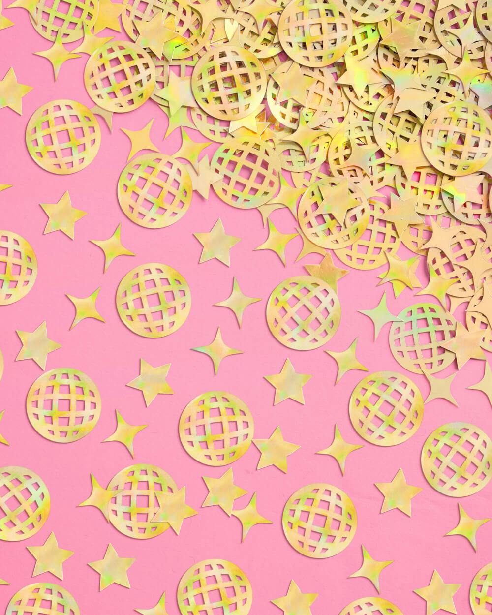 Golden Confetti - 200 pc foil confetti