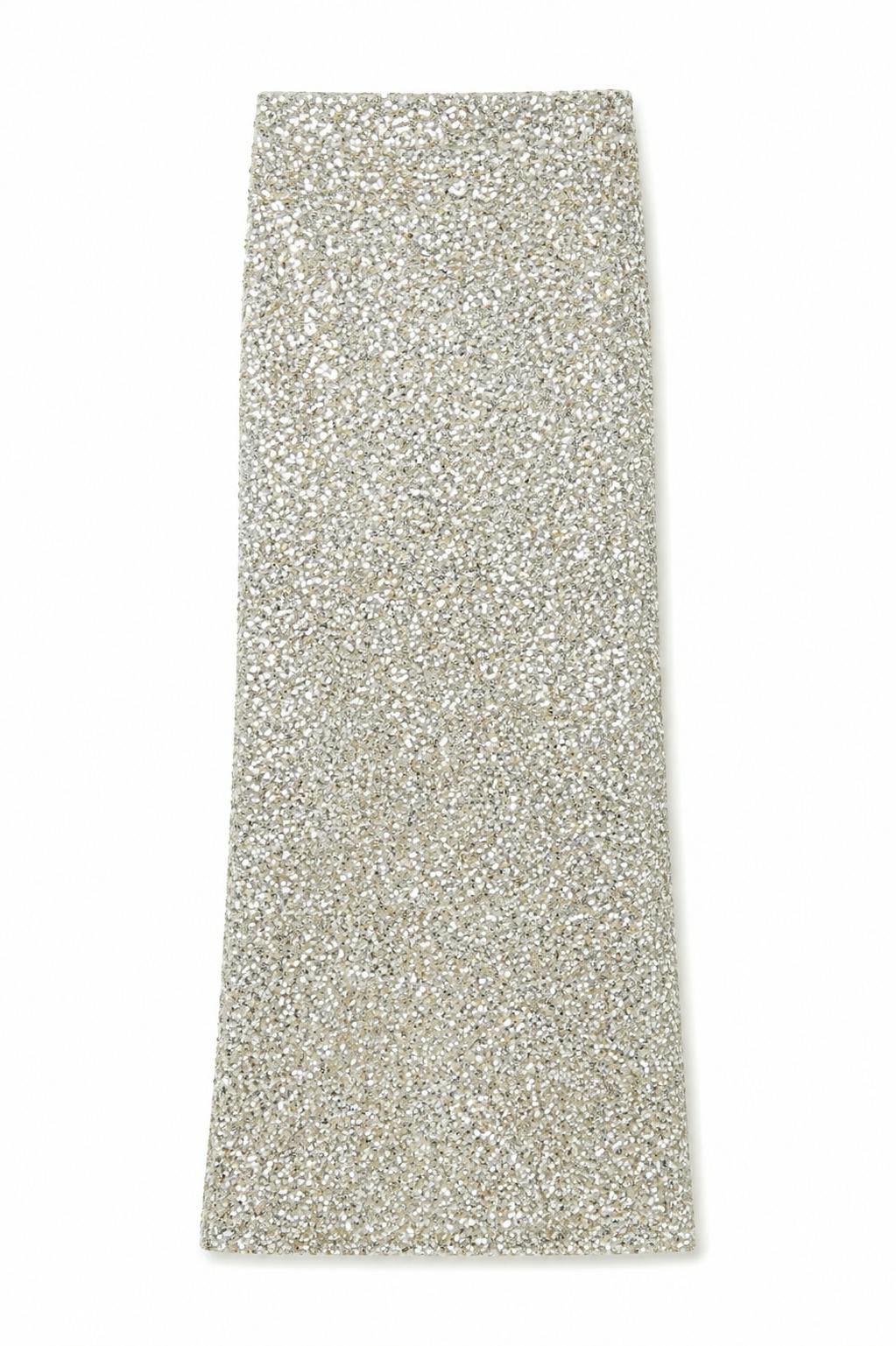 Delfina Long Sequin Skirt