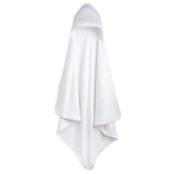 Hooded Towel - Pink Stripe
