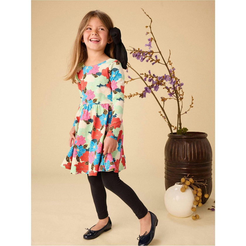 Printed Ballet Dress, Multi