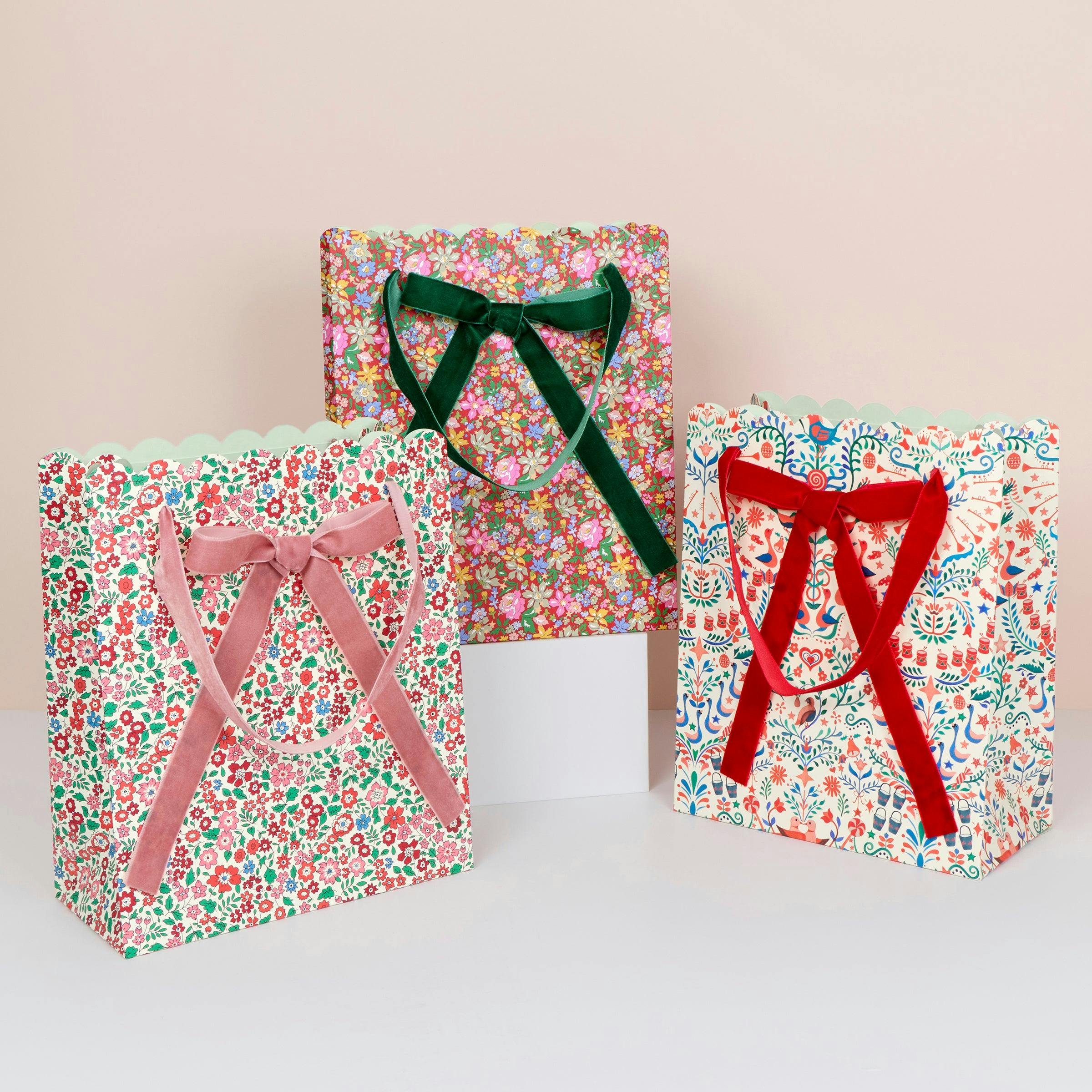 Meri Meri x Liberty Medium Gift Bags