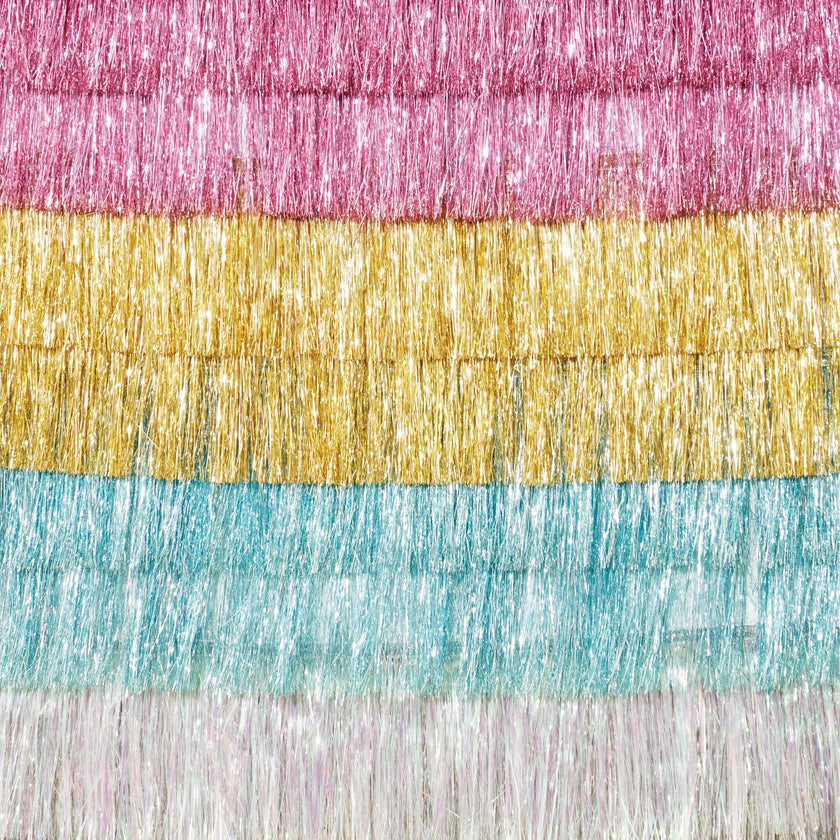 Tinsel Fringed Garlands