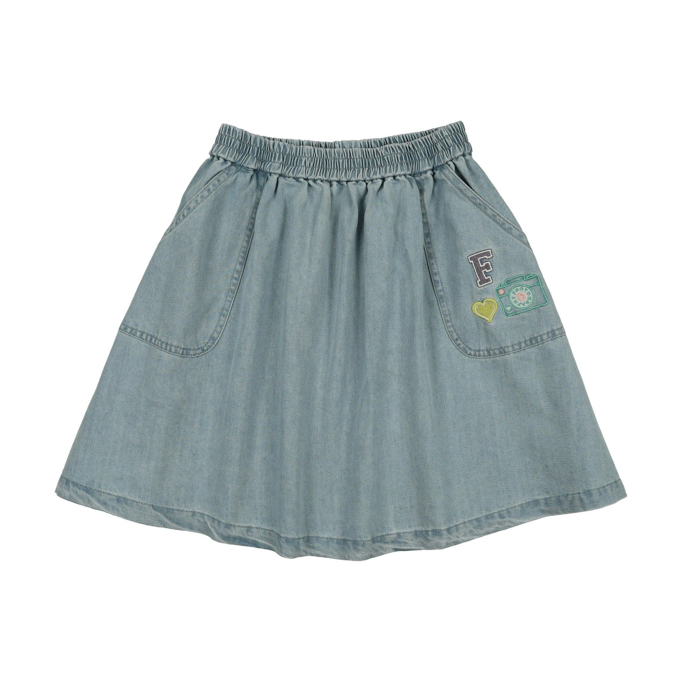 PATCH SKIRT SHORT