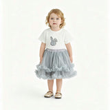 Gray Bunny Tulle Set