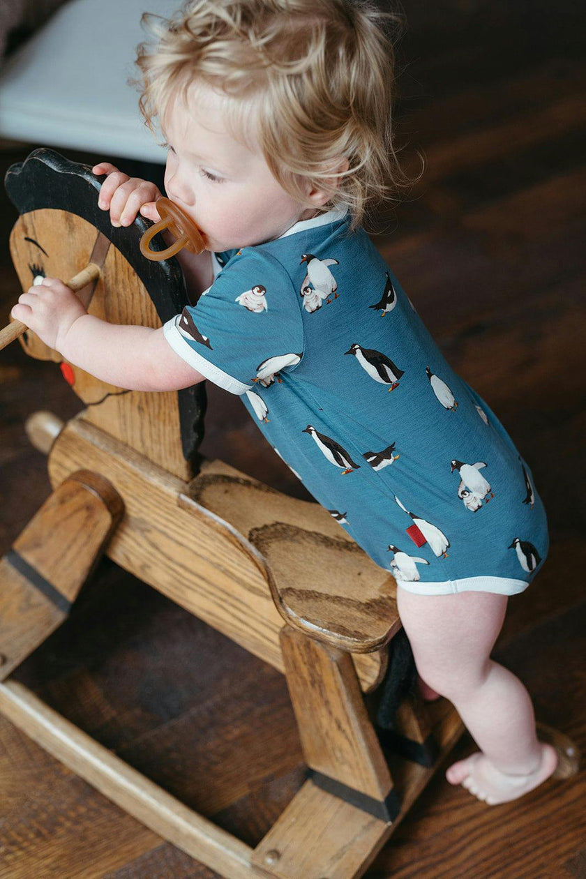 Luxe Stretch Short Sleeve One Piece