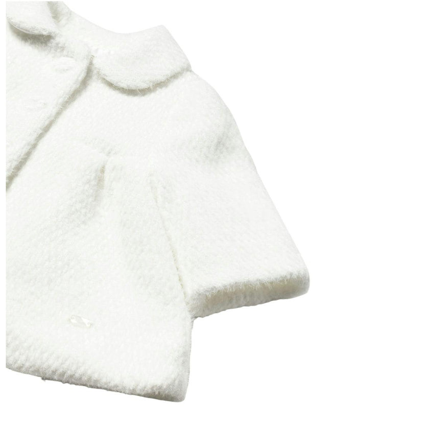 Newborn Girl Terry Cloth Coat