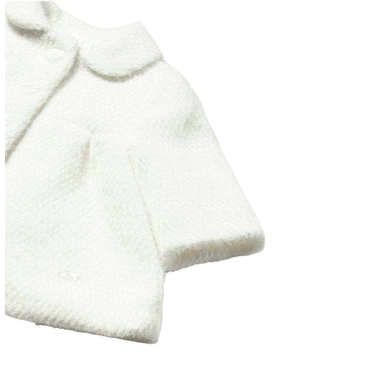 Newborn Girl Terry Cloth Coat