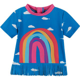 Fringe Rainbow Rashguard Set