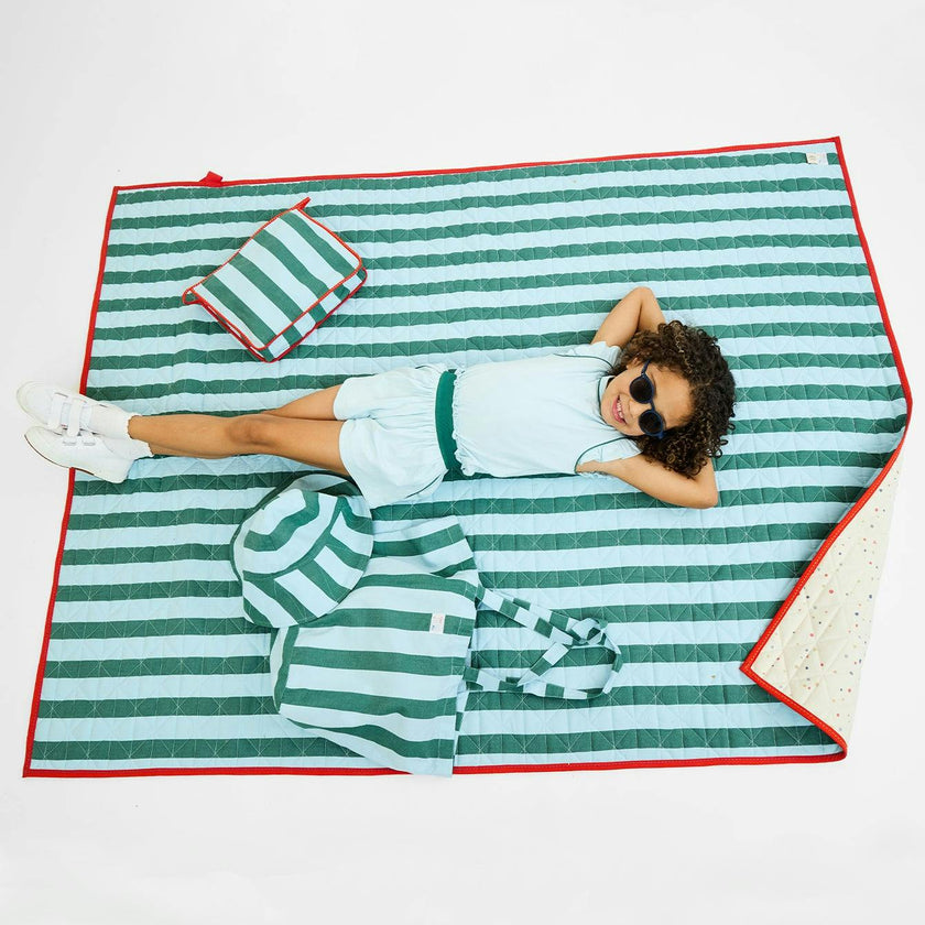 Play Quilt, Surf Stripe