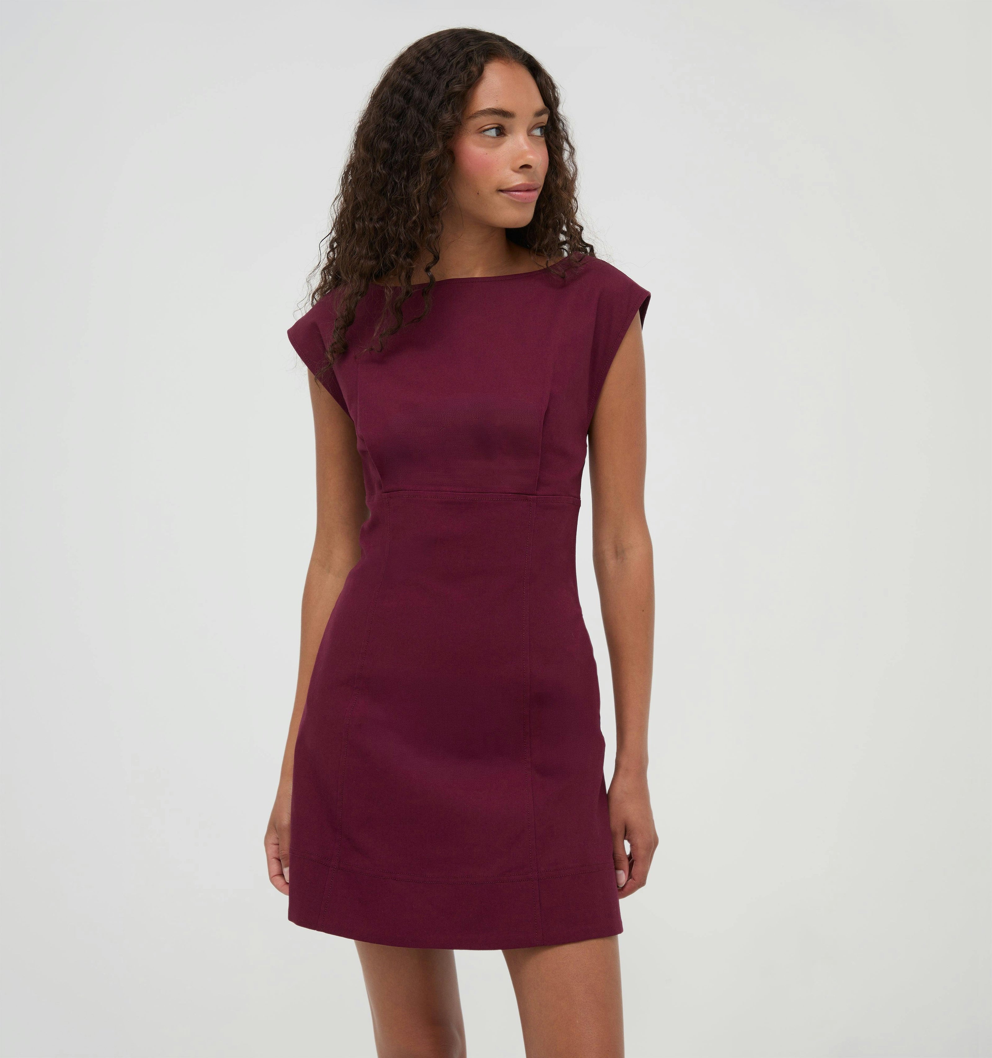 The Rhiannon Dress -  Mulberry