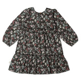 Organic Long Sleeve Tiered Dress