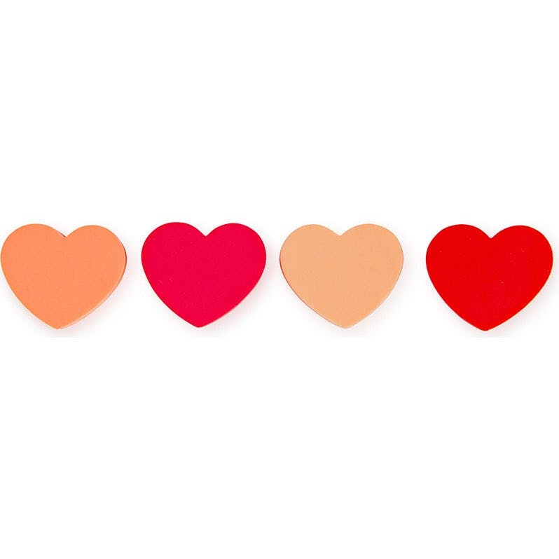 Large Heart Eraser Set