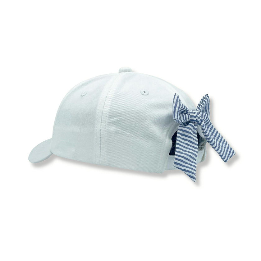 American Flag Bow Baseball Hat (Adult)
