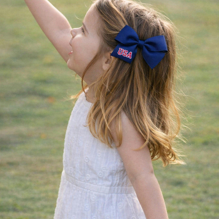 USA Hair Bow