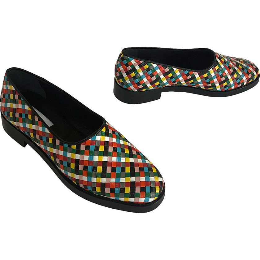Women's Woven Glove Shoe, Multi