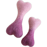 WOOL OMBRE BONE, Purple