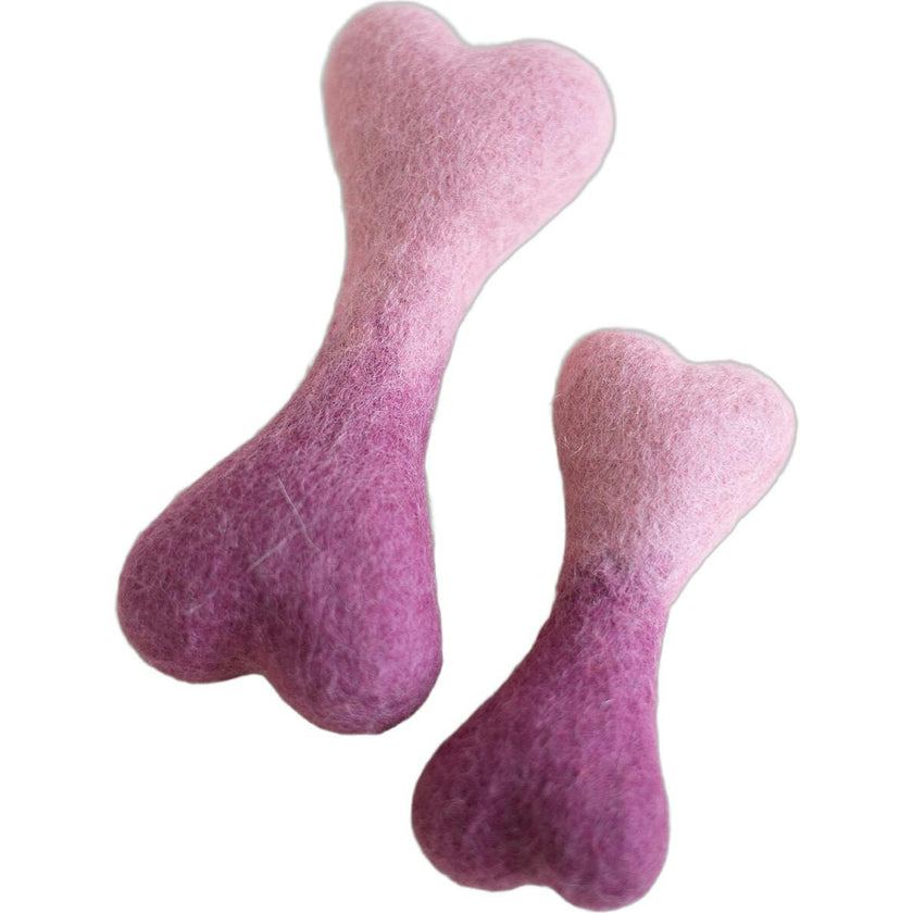 WOOL OMBRE BONE, Purple