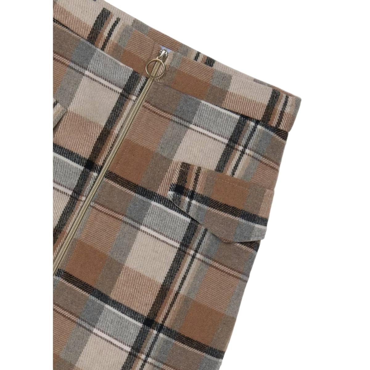 Girl Plaid Skirt