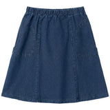 Colored Denim Skirt