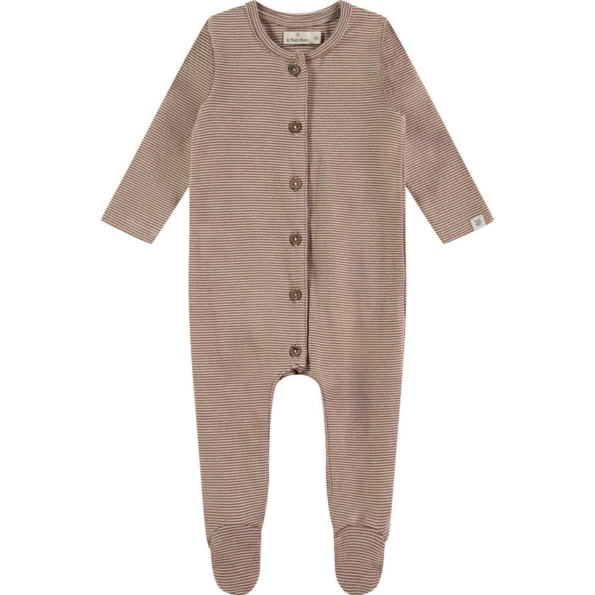 Long Sleeve Footed Romper