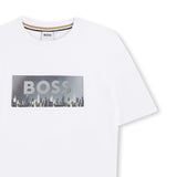 White Skyline Graphic T-Shirt