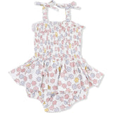 Sarah Floral - Smocked Bubble with Skirt