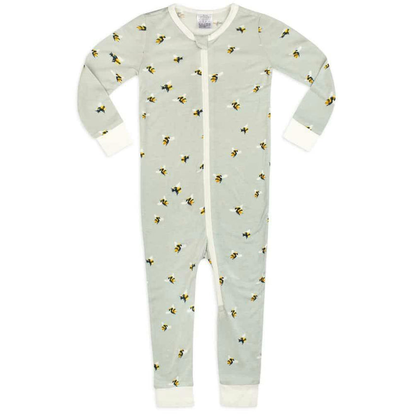 Bumblebee Bamboo Zipper Pajama