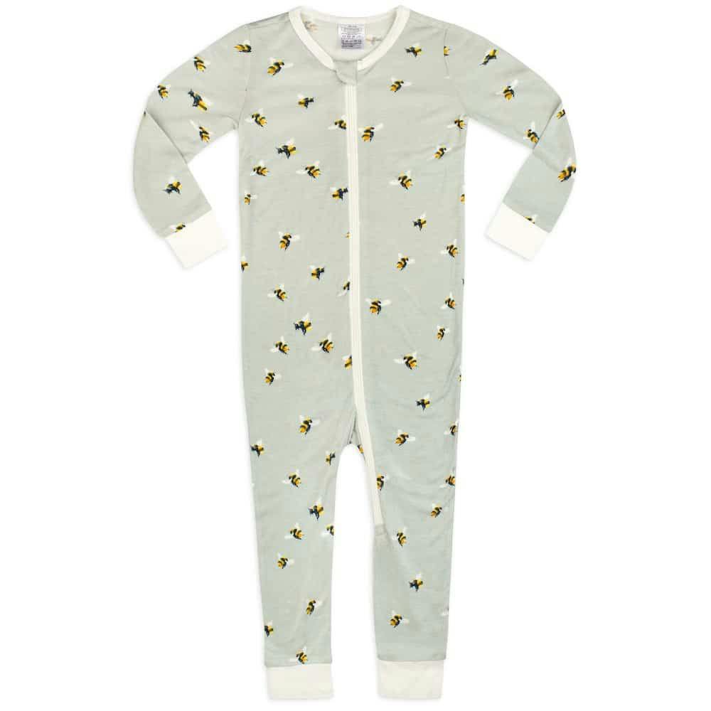 Bumblebee Bamboo Zipper Pajama