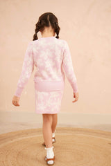 Chestnut Leaves Skirt | Bubble Gum