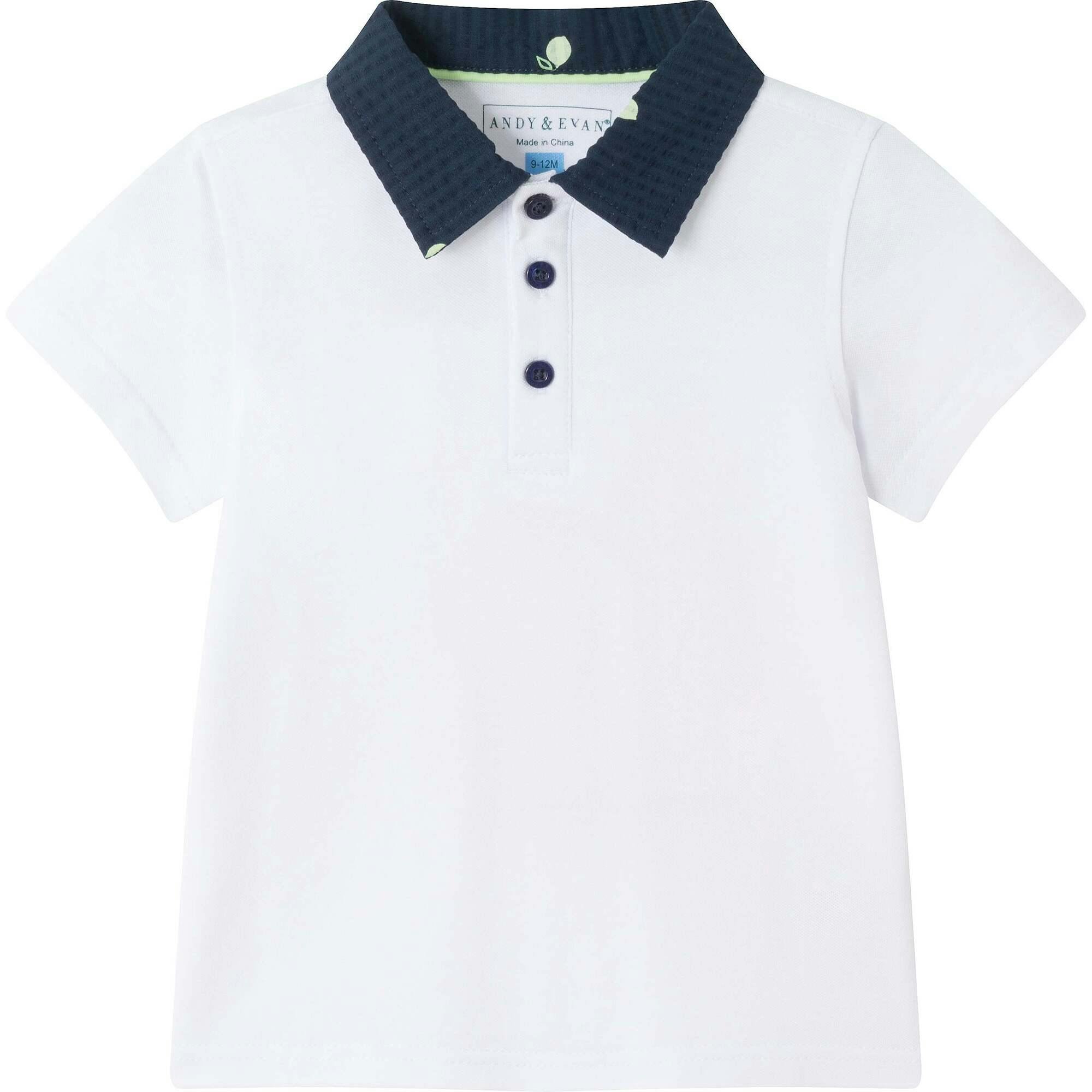 Infant Polo & Seersucker Limes Short Set
