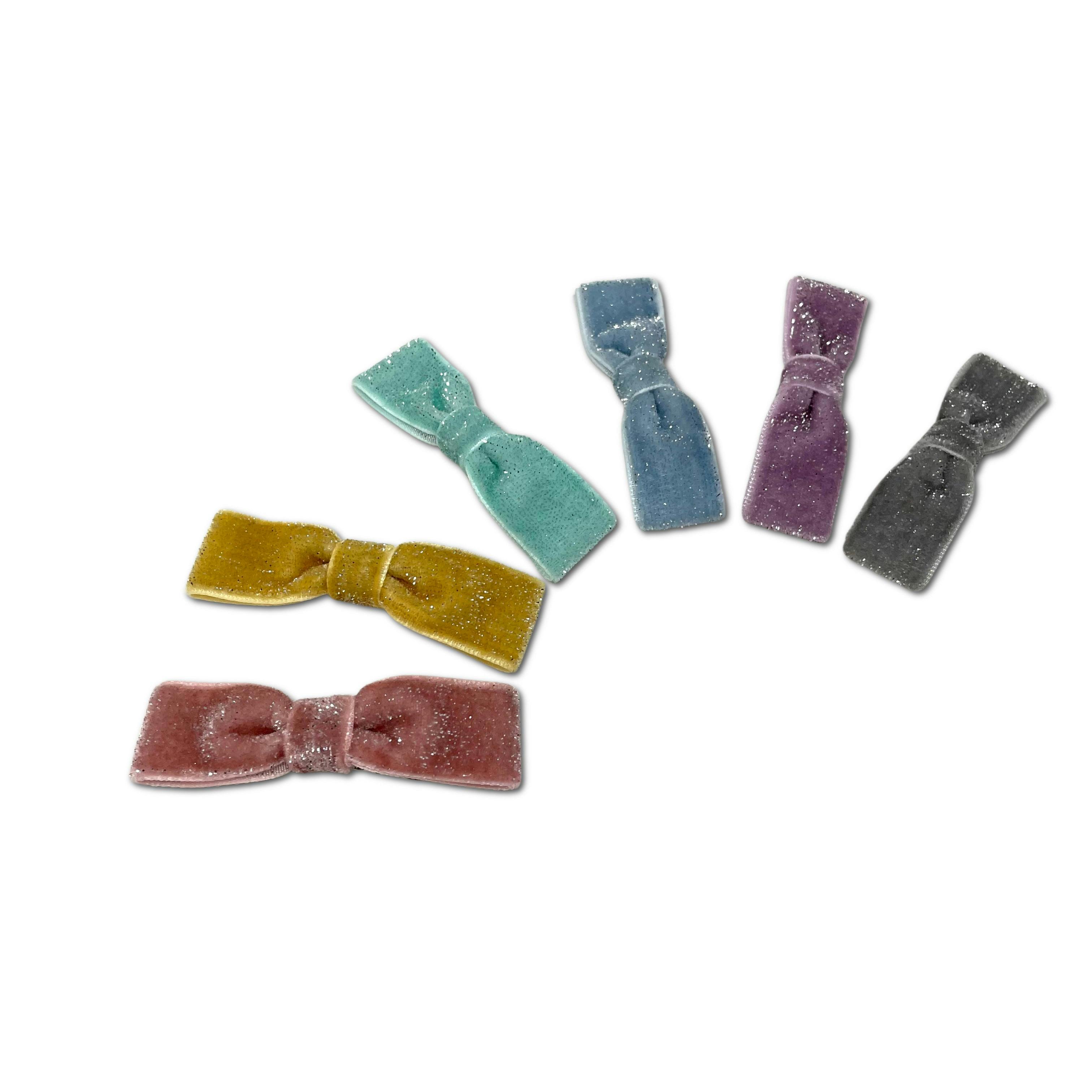 Shimmer Velvet Bows