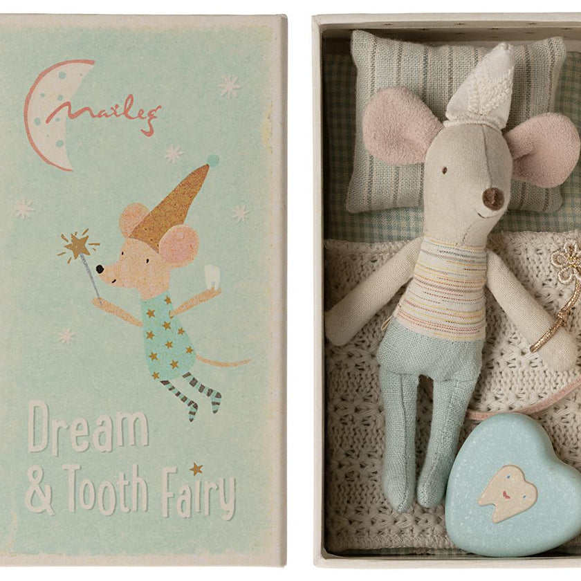 Tooth Fairy Mouse, Little Brother in Match Box
