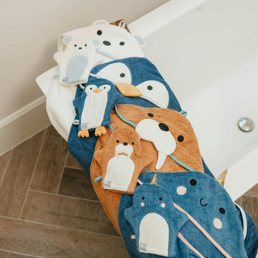 Character Bamboo Hooded Towel - Wally