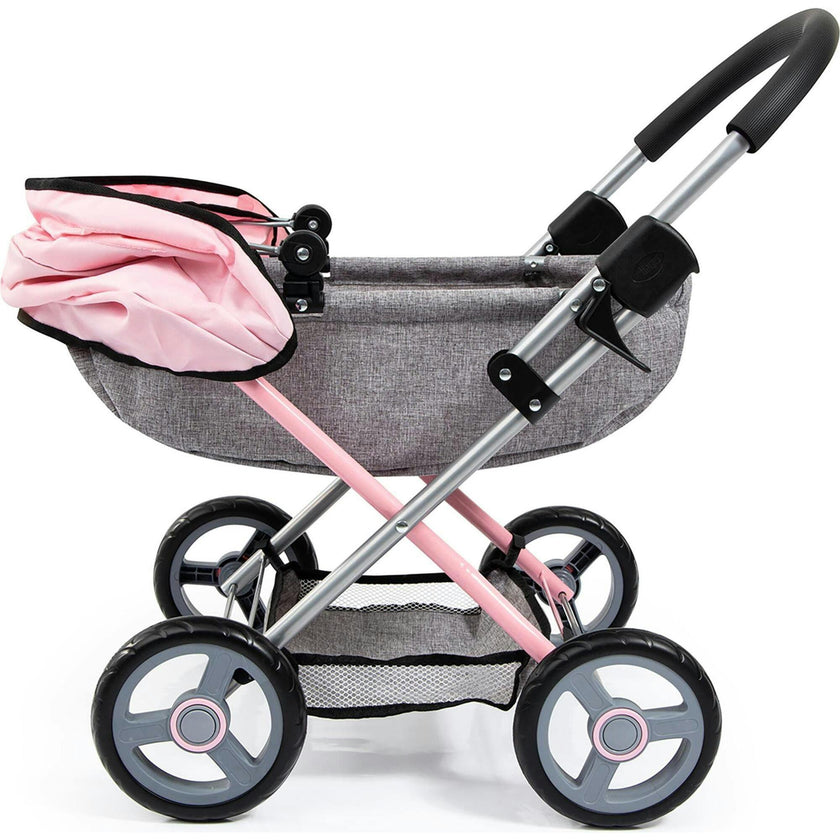 4-in-1 Toy Baby Doll Pram Stroller Cosy Set