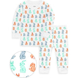 The Organic Long Sleeve Pajama Set [Bunny Tails]