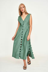 Barcelona Dress in Laurel