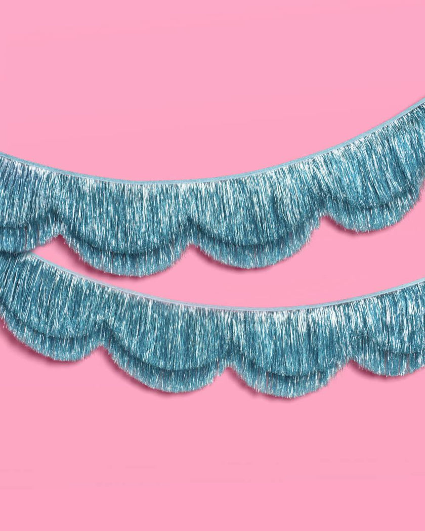 Coastal Scallop Fringe - scalloped banner