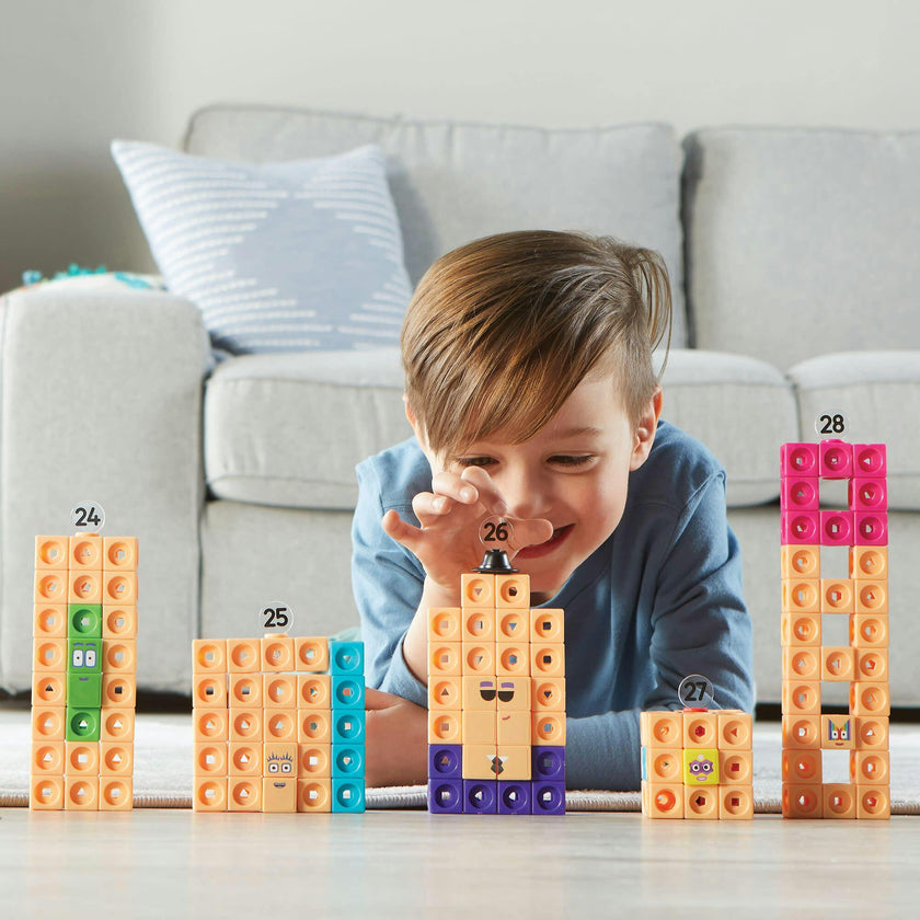 Numberblocks® MathLink® Cubes 21-30 Activity Set