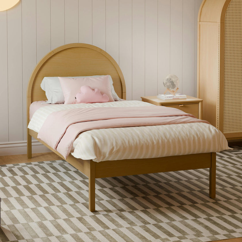 Bondi Twin Bed in Honey