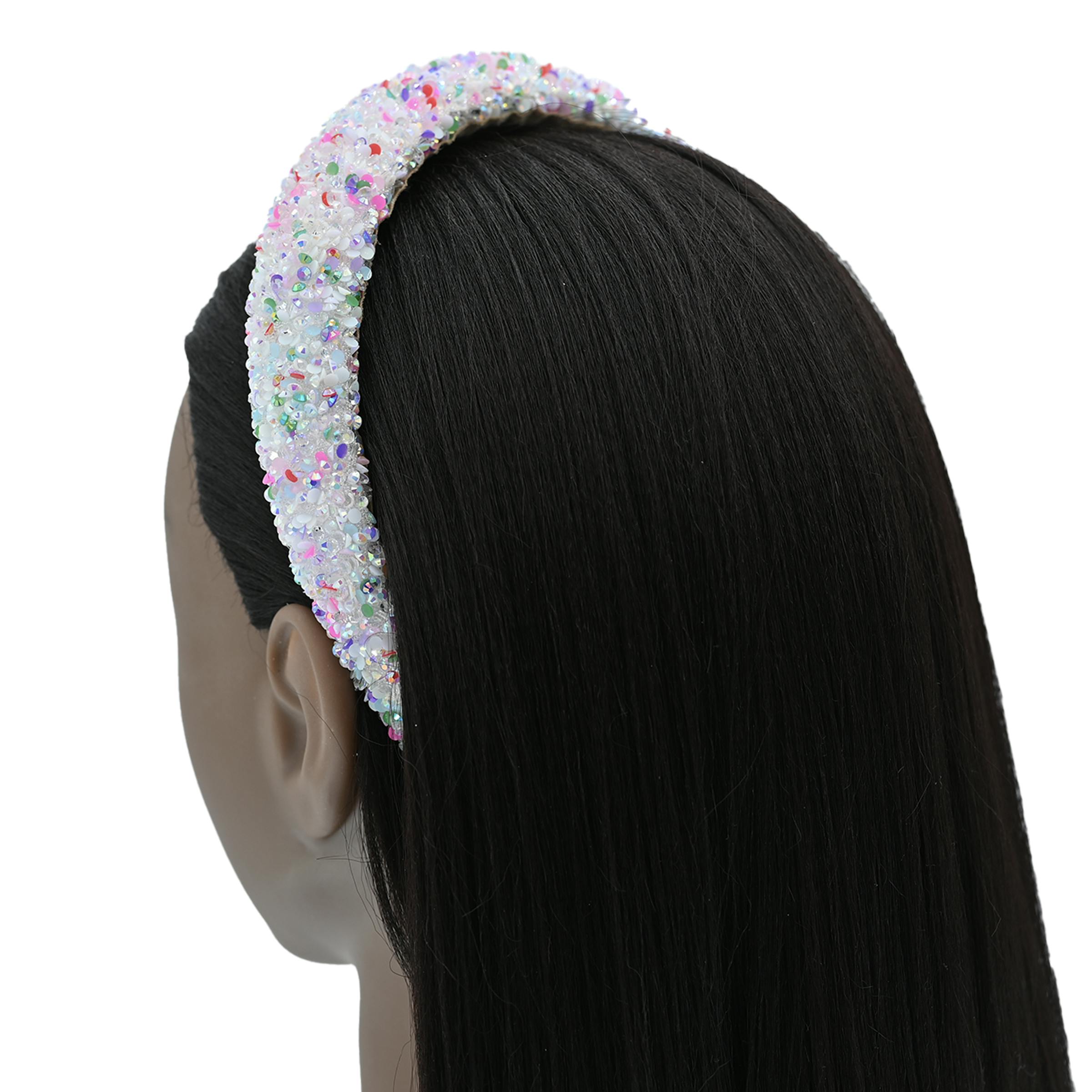 Multicolored Gemstone Headband
