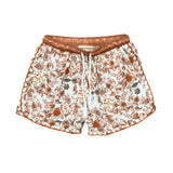 Girls Embroidery Shorts in Harlow Boho Border