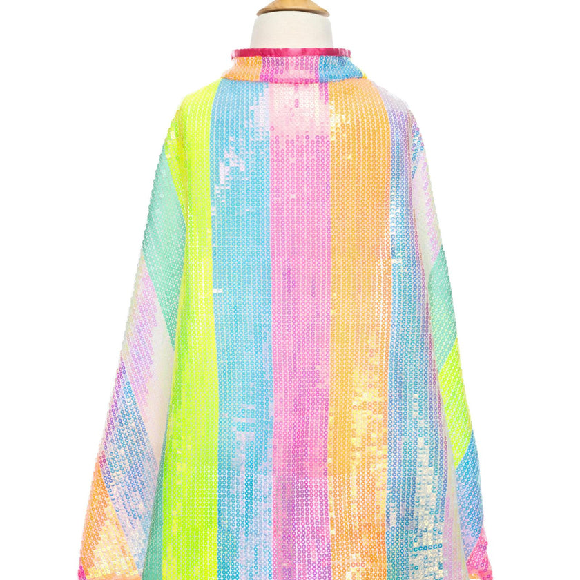 Stripy Sequins Cape