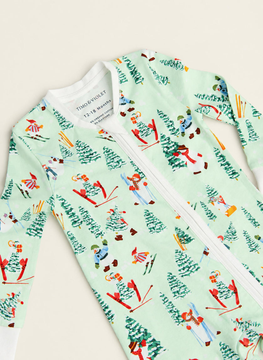 Zippered One-Piece - A Jolly Good Time