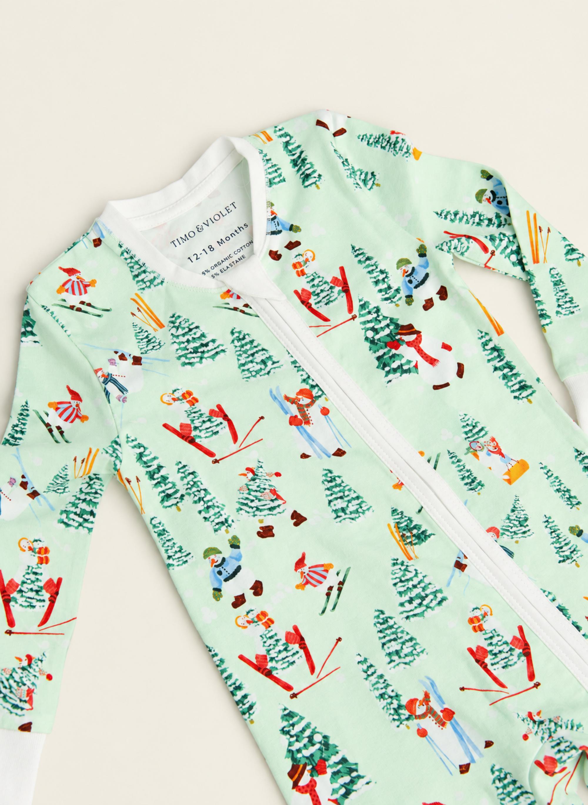 Zippered One-Piece - A Jolly Good Time