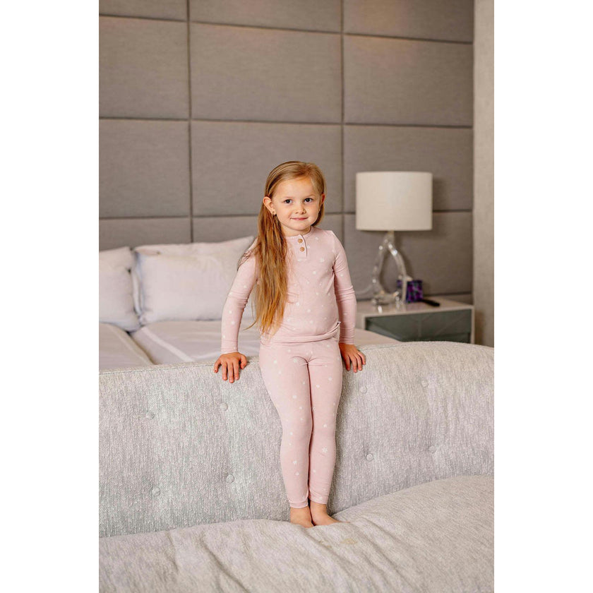Snowflake PJ-Pink, Pink