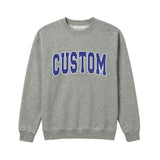 CAMP Custom Varsity Crewneck Sweatshirt, Gray